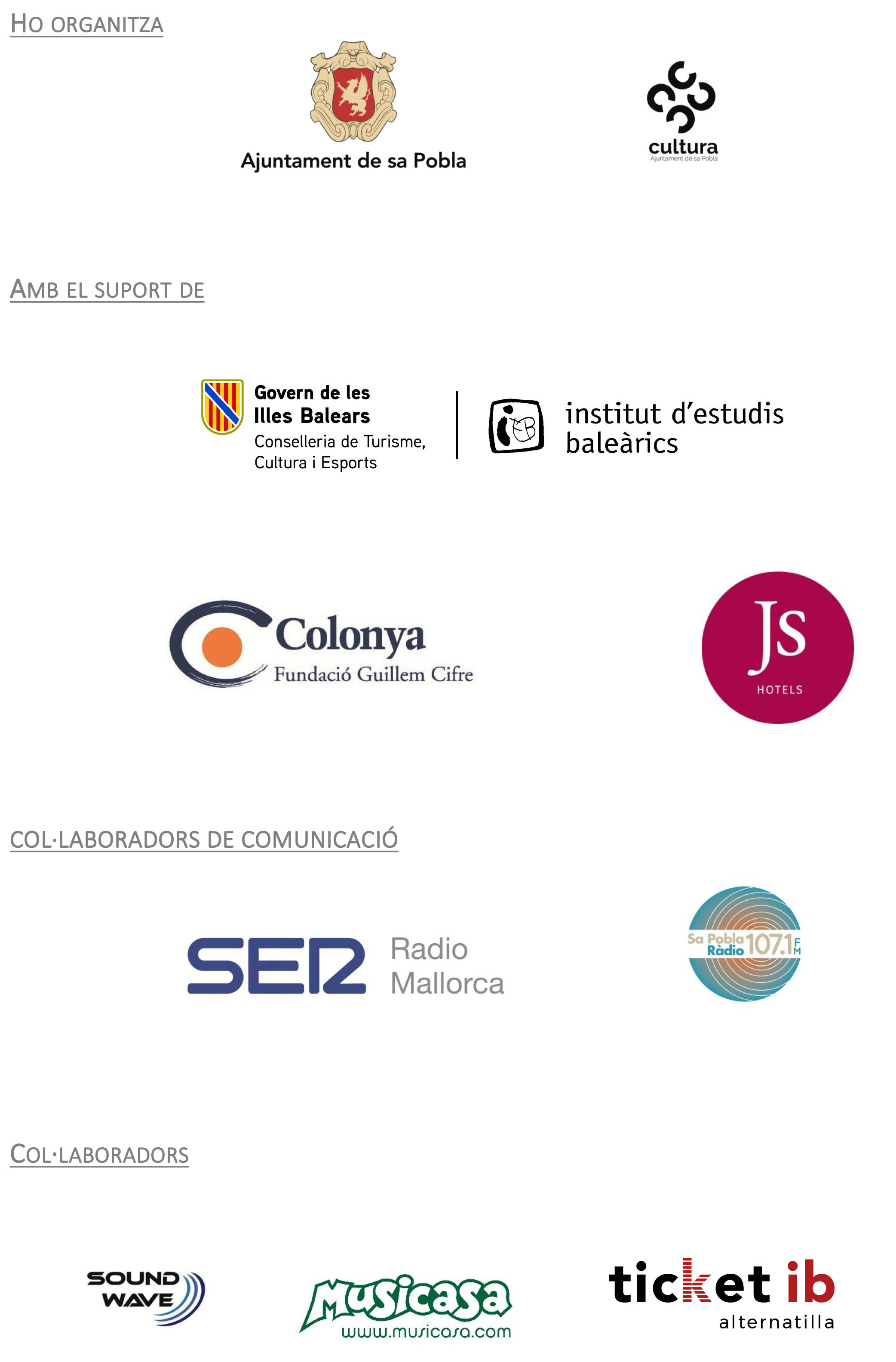 Patrocinadors