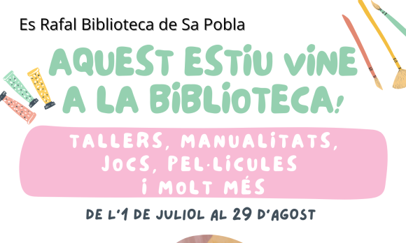 AQUEST ESTIU, LA BIBLIOTECA ÉS TEVA! 