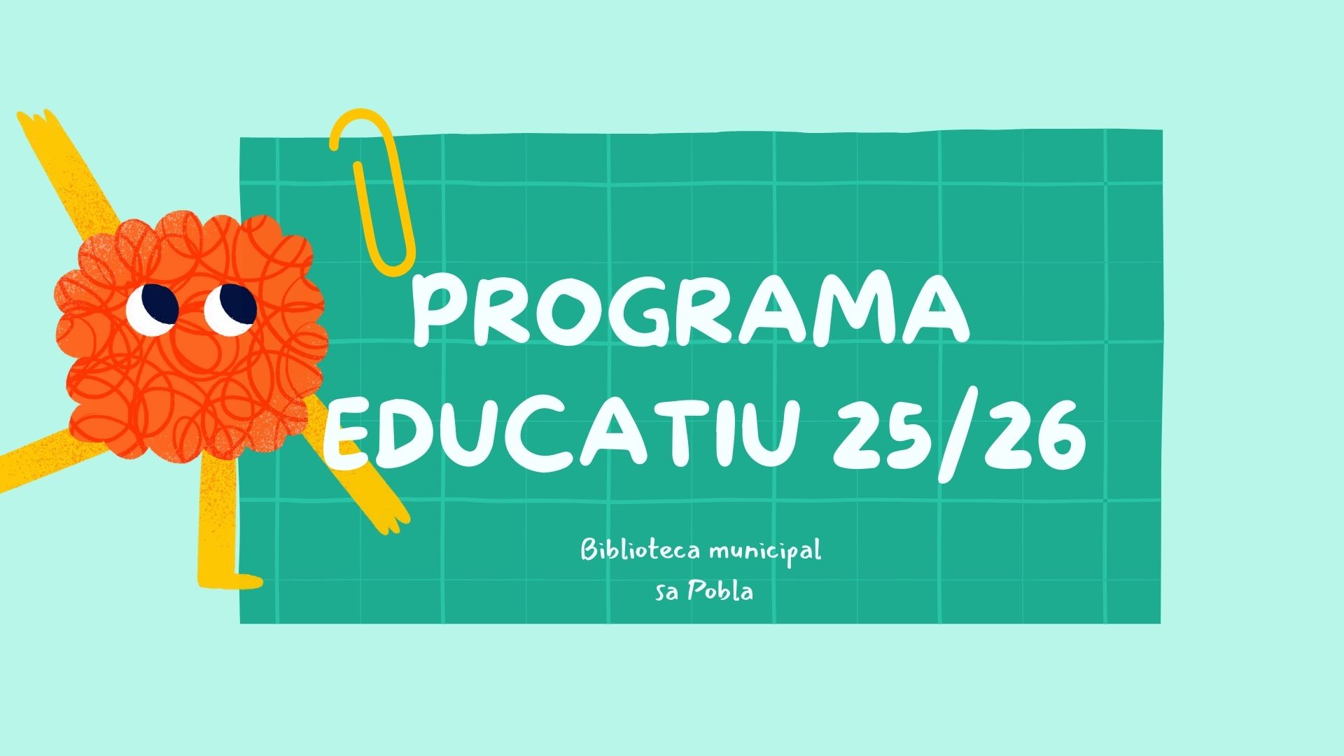 Programa Educatiu 2025/2026 a Es Rafal Biblioteca de sa Pobla