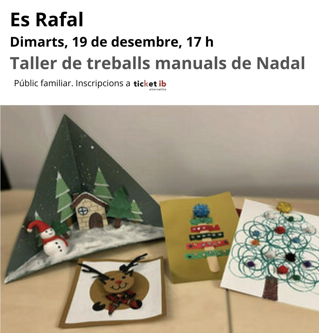 Taller de treballs manual de Nadal