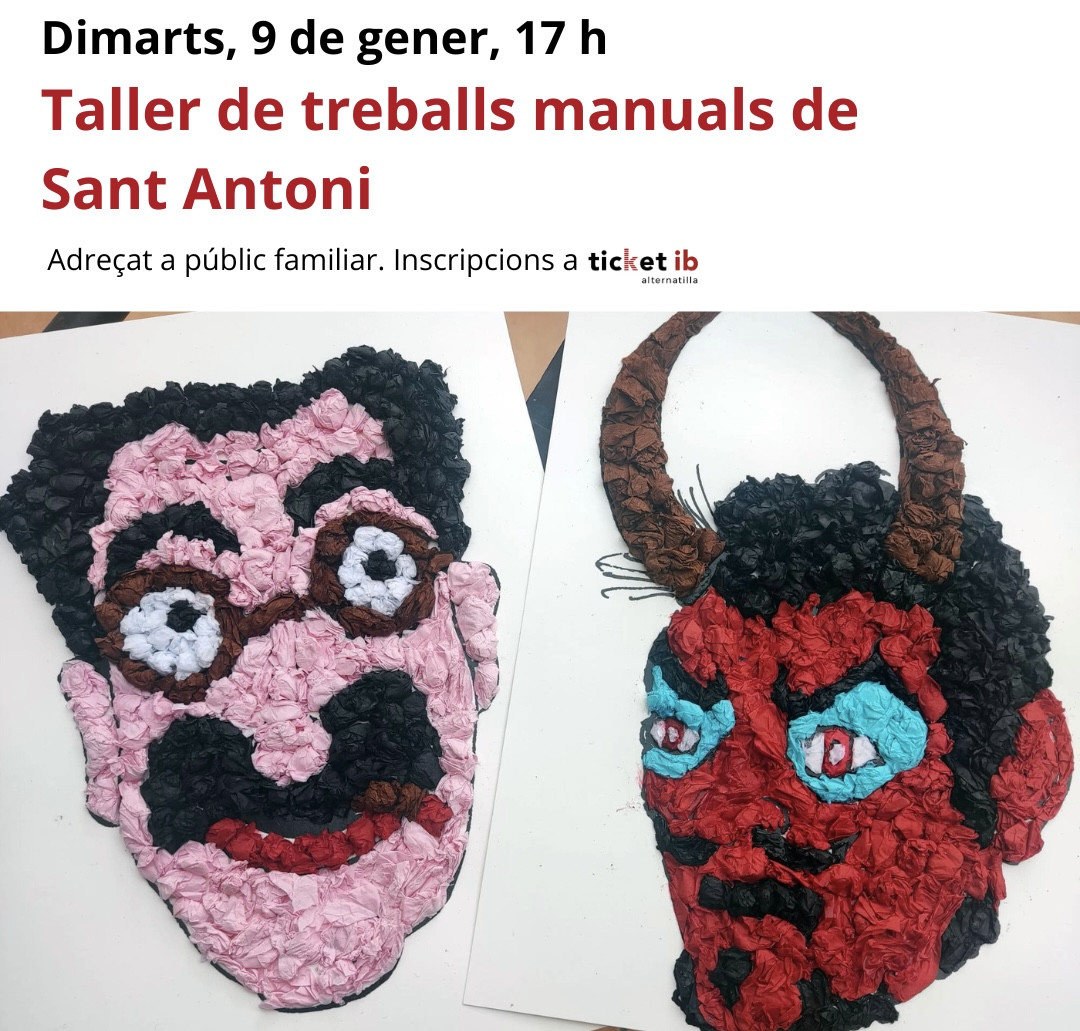 Taller de treballs manuals de Sant Antoni