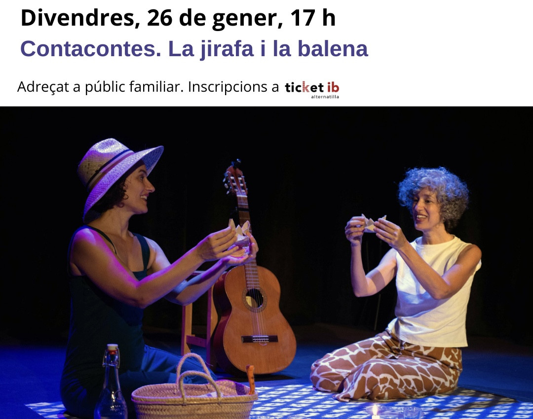 Contacontes. La jirafa i la balena