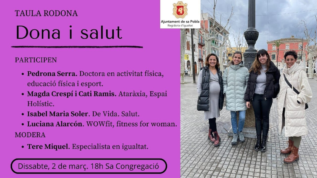 Taula rodona: "Dona i salut"