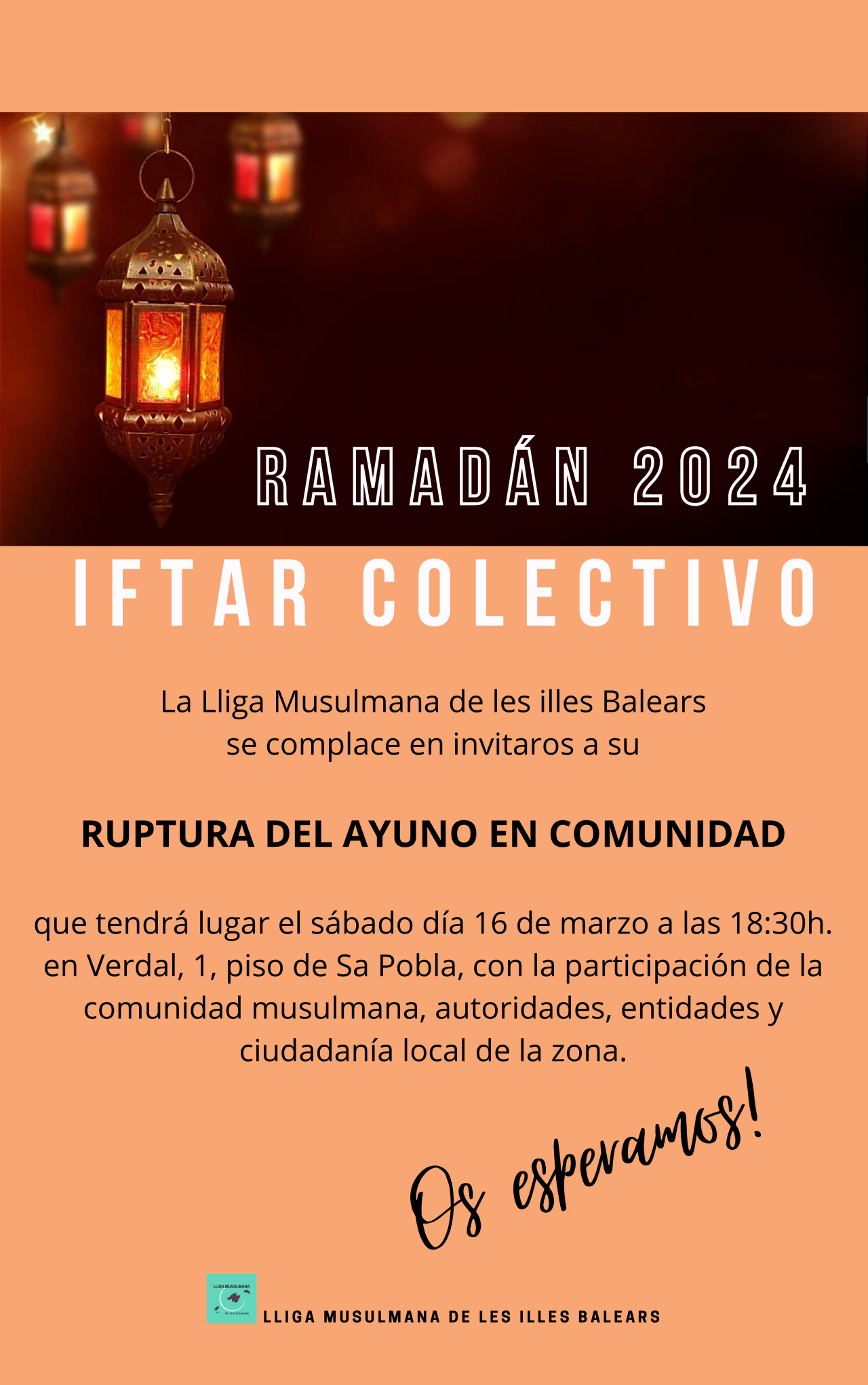 Ramadán 2024 - Iftar colectivo