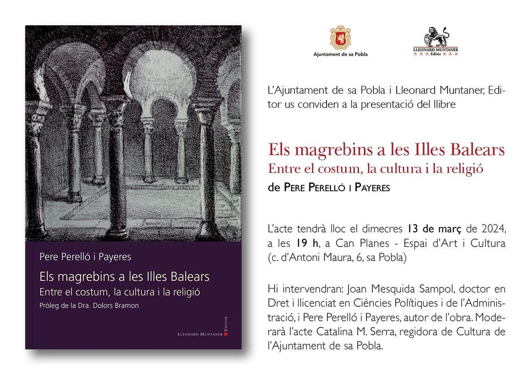 Presentació del llibre ‘Els magrebins a les Illes Balears. Entre el costum, la cultura i la religió’