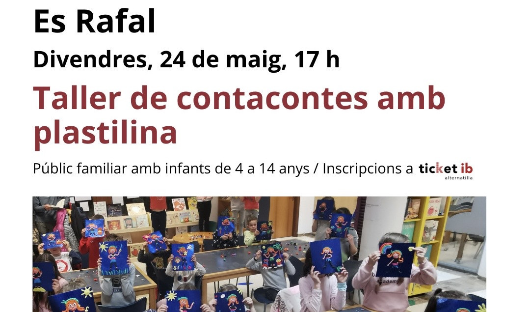 Taller de Contacontes amb plastilina