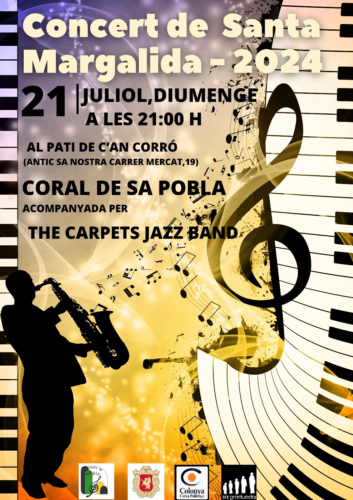 CONCERT DE SANTA MARGALIDA DE LA CORAL DE SA POBLA