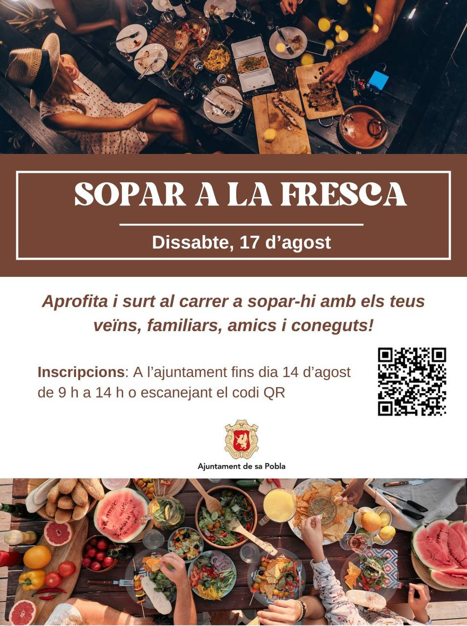 SOPAR AL CARRER