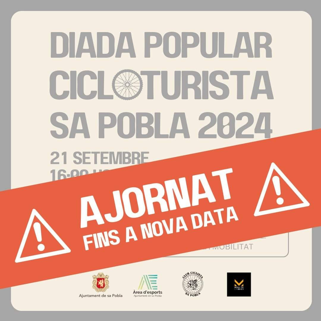Ajornat: Diada popular cicloturista