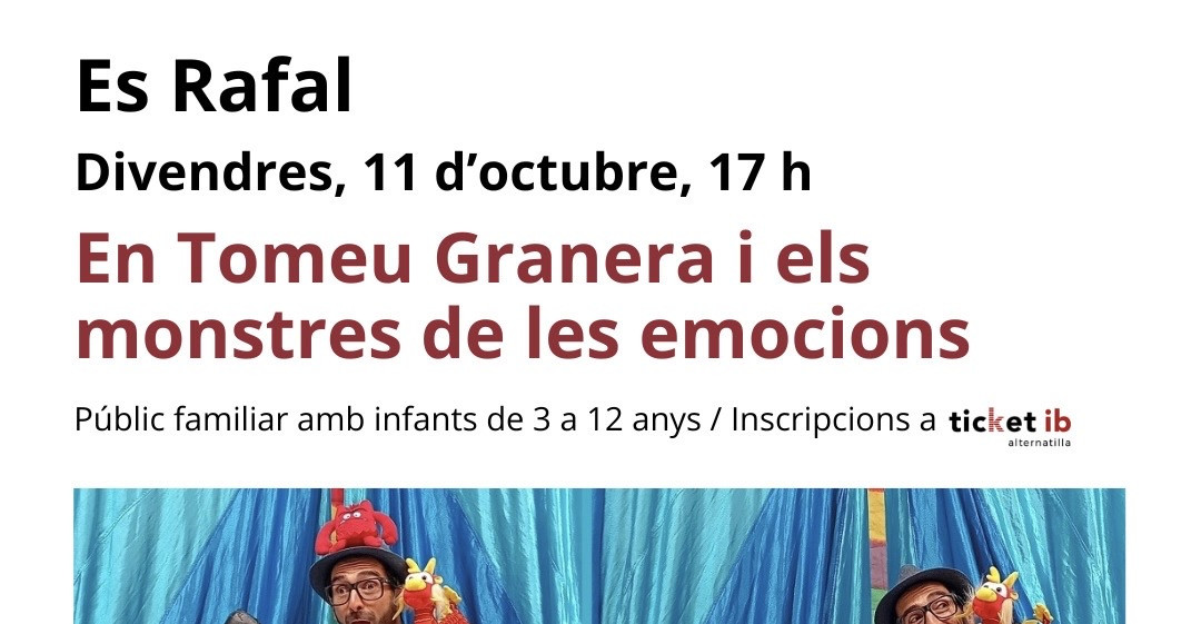 En Tomeu Granera i els monstres de les emocions