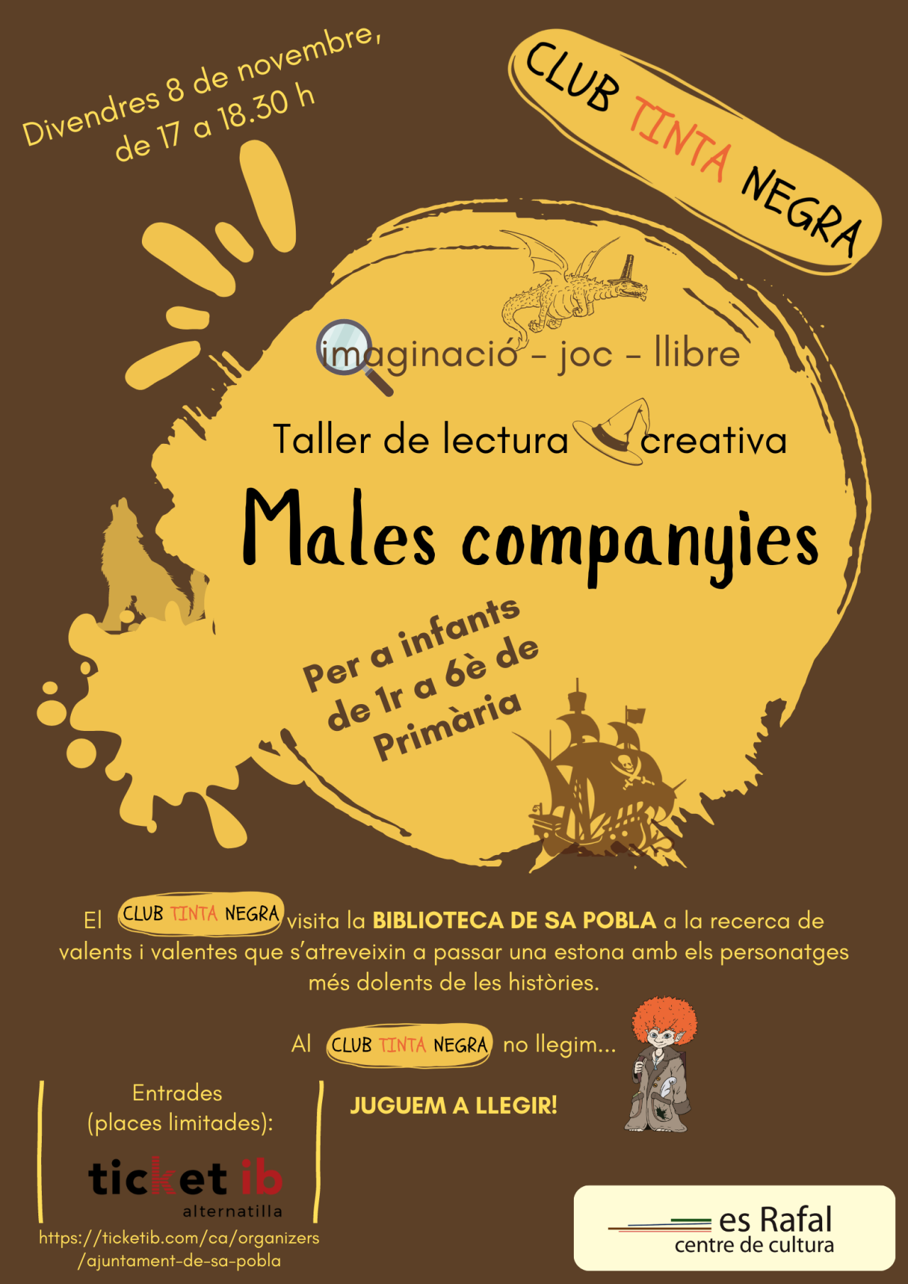 Taller de lectura creativa “Males Companyies”
