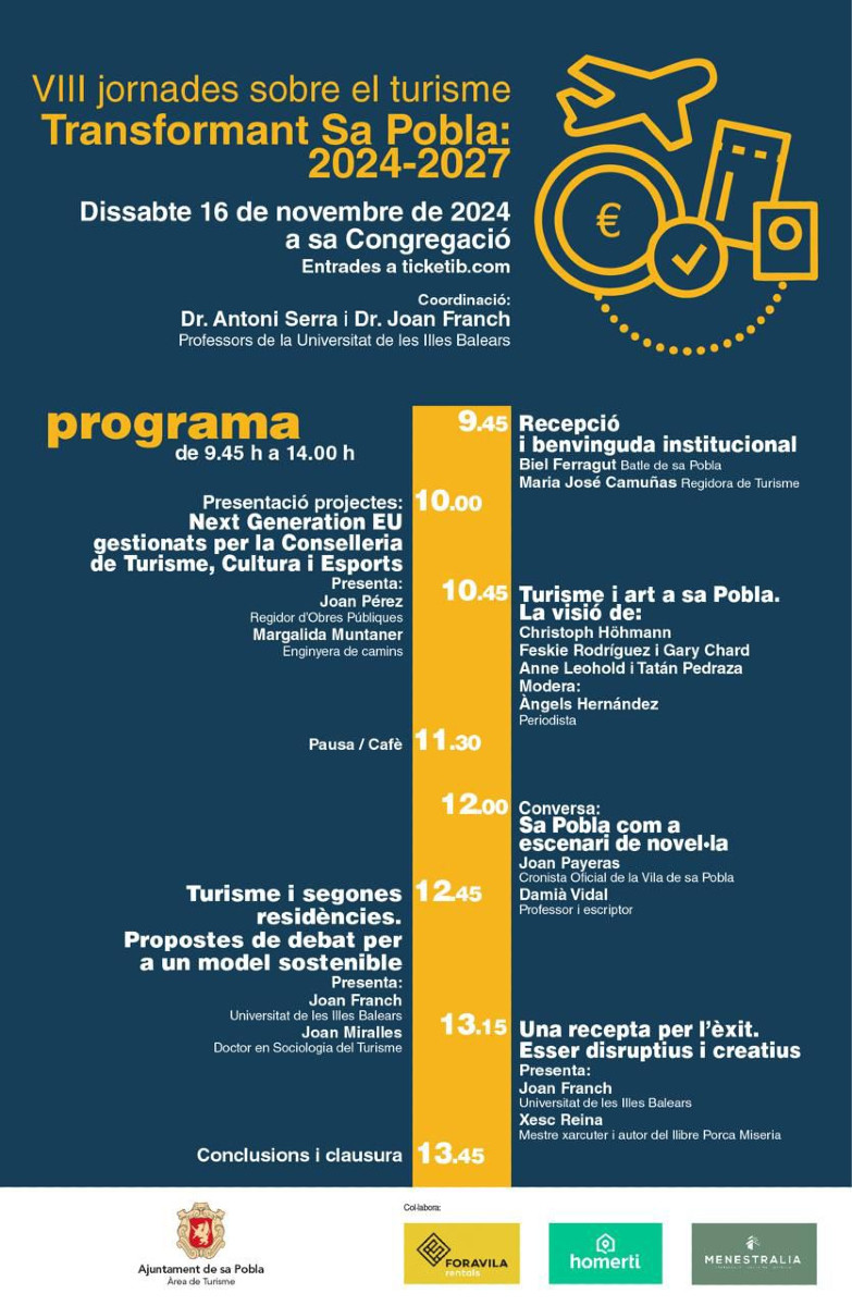VIII Jornades sobre el Turisme