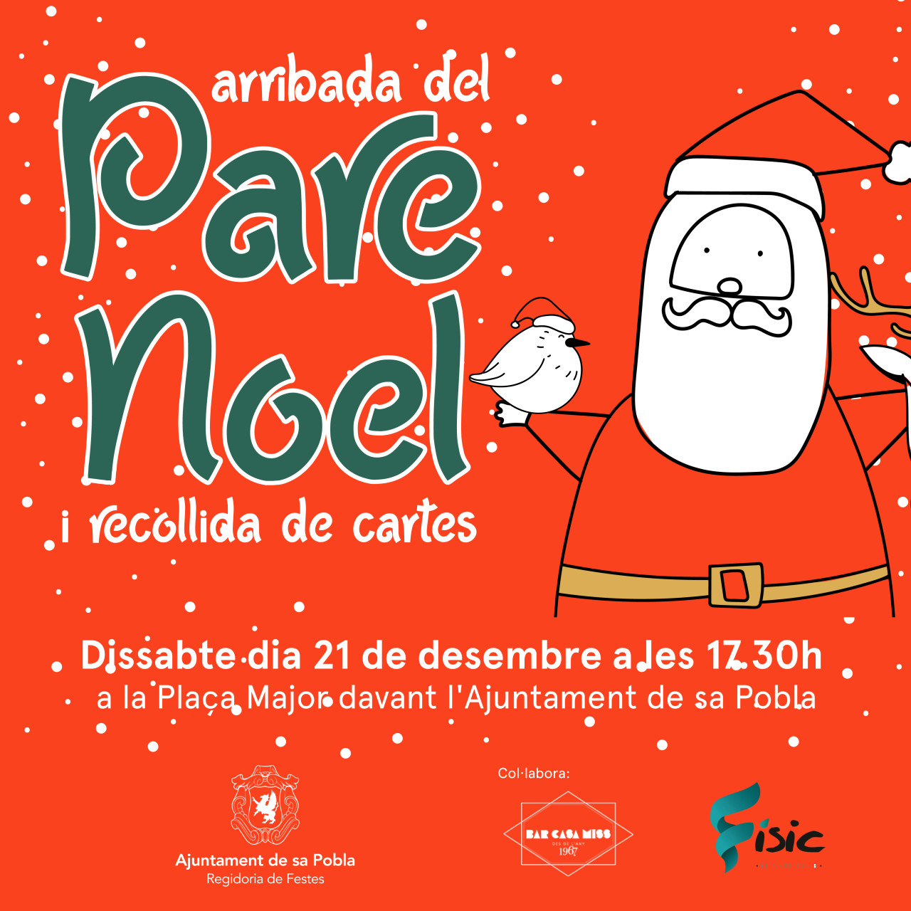 ARRIBADA DEL PARE NOEL I RECOLLIDA DE CARTES