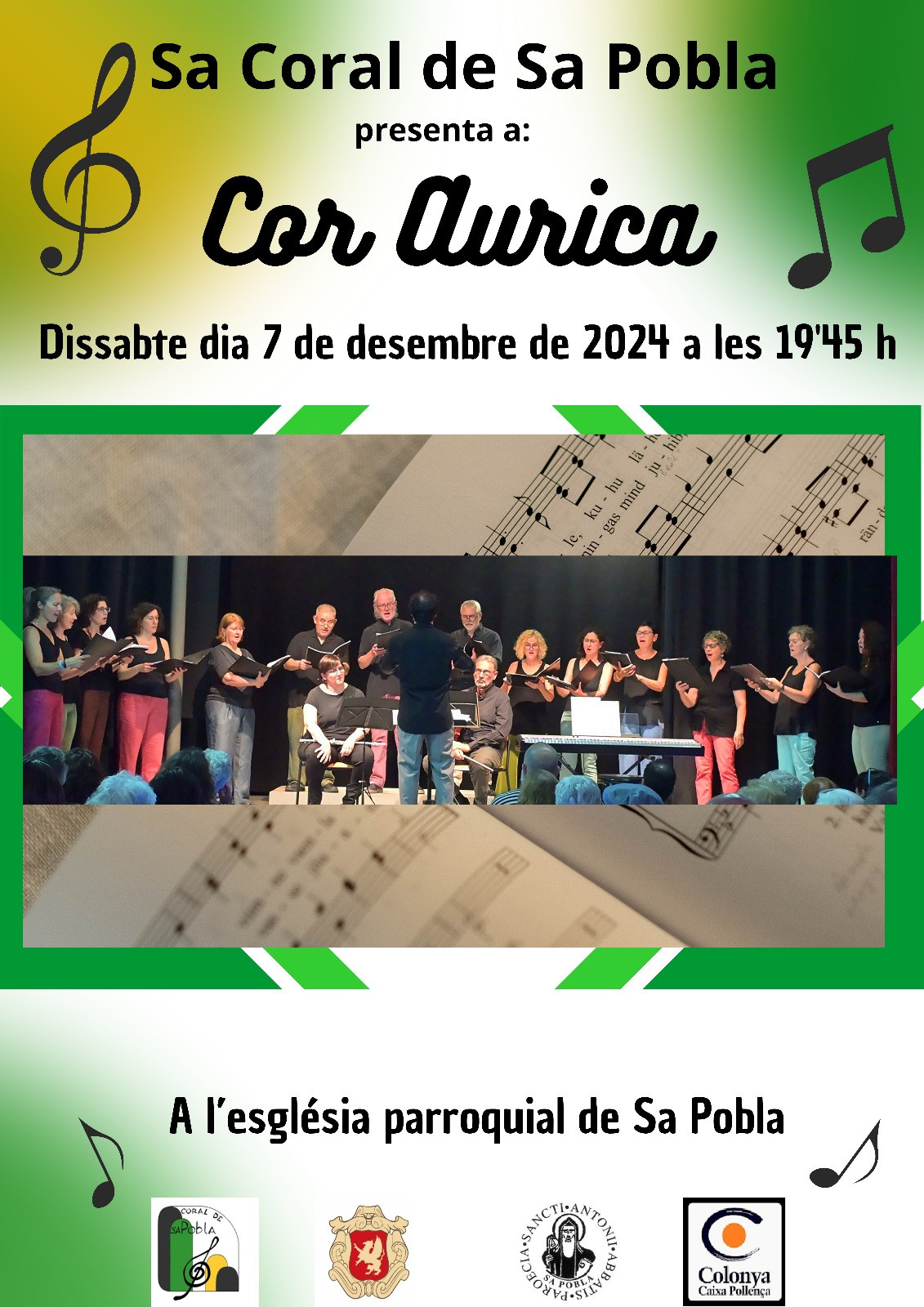 CONCERT DEL COR AURICA AMB INTERLUDIS D’ORGUE