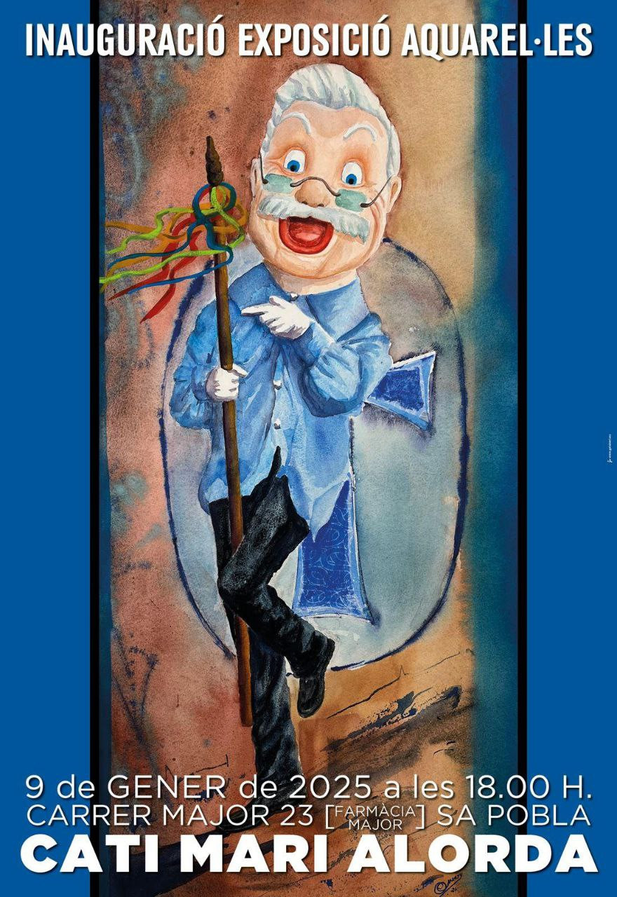EXPOSICIÓ AQUAREL·LES CATI MARI ALORDA