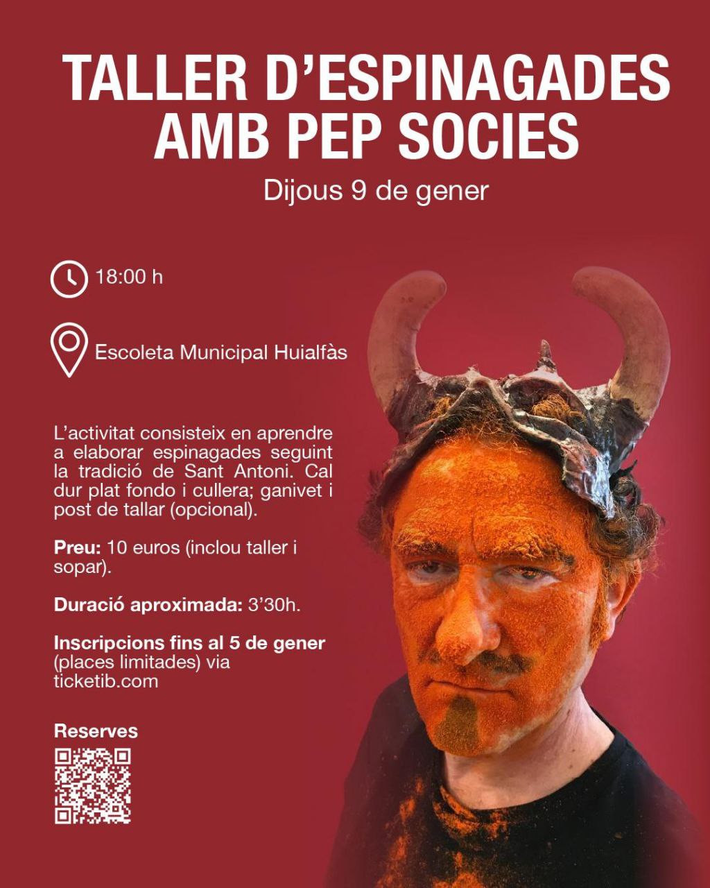 TALLER D’ESPINAGADES AMB PEP SOCIES