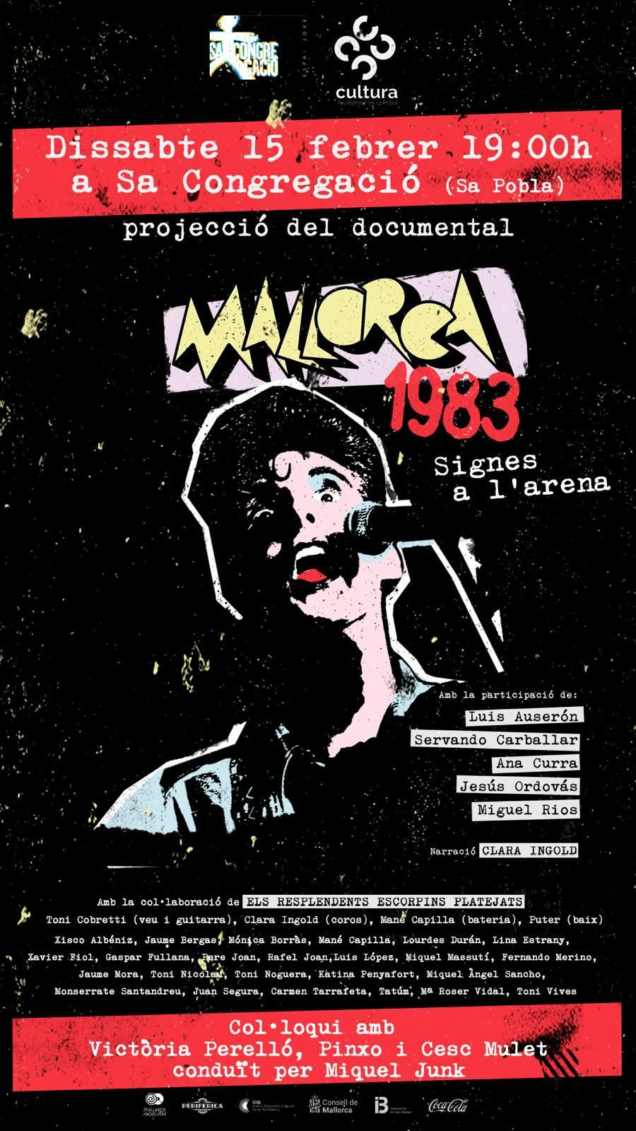 Mallorca 1983. Signes a l’arena