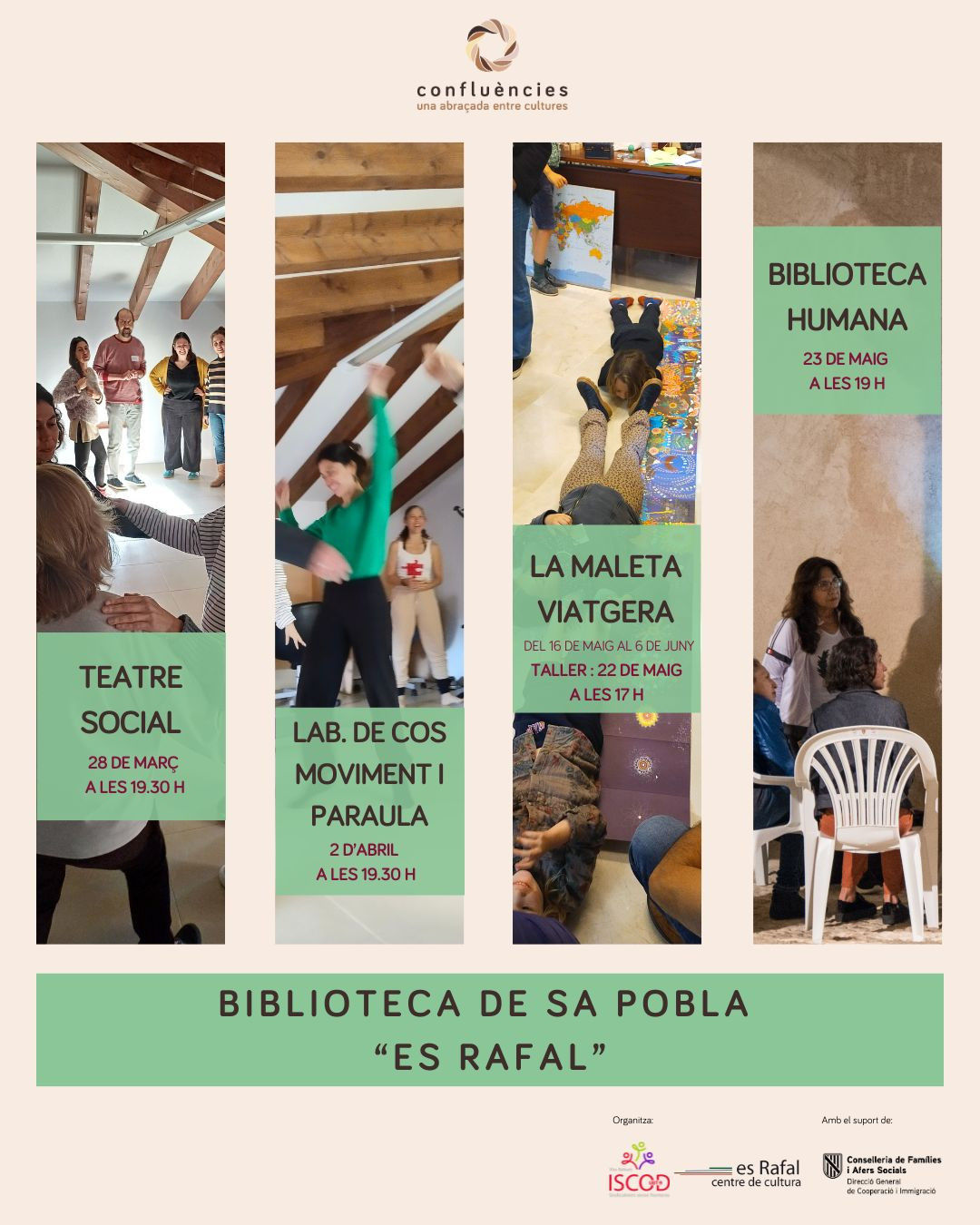 Projecte Confluències a Es Rafal Biblioteca de sa Pobla