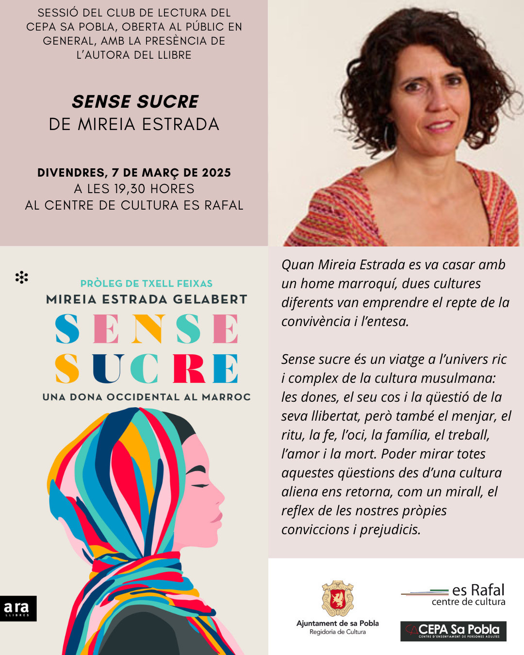 Xerrada literària "Sense Sucre"