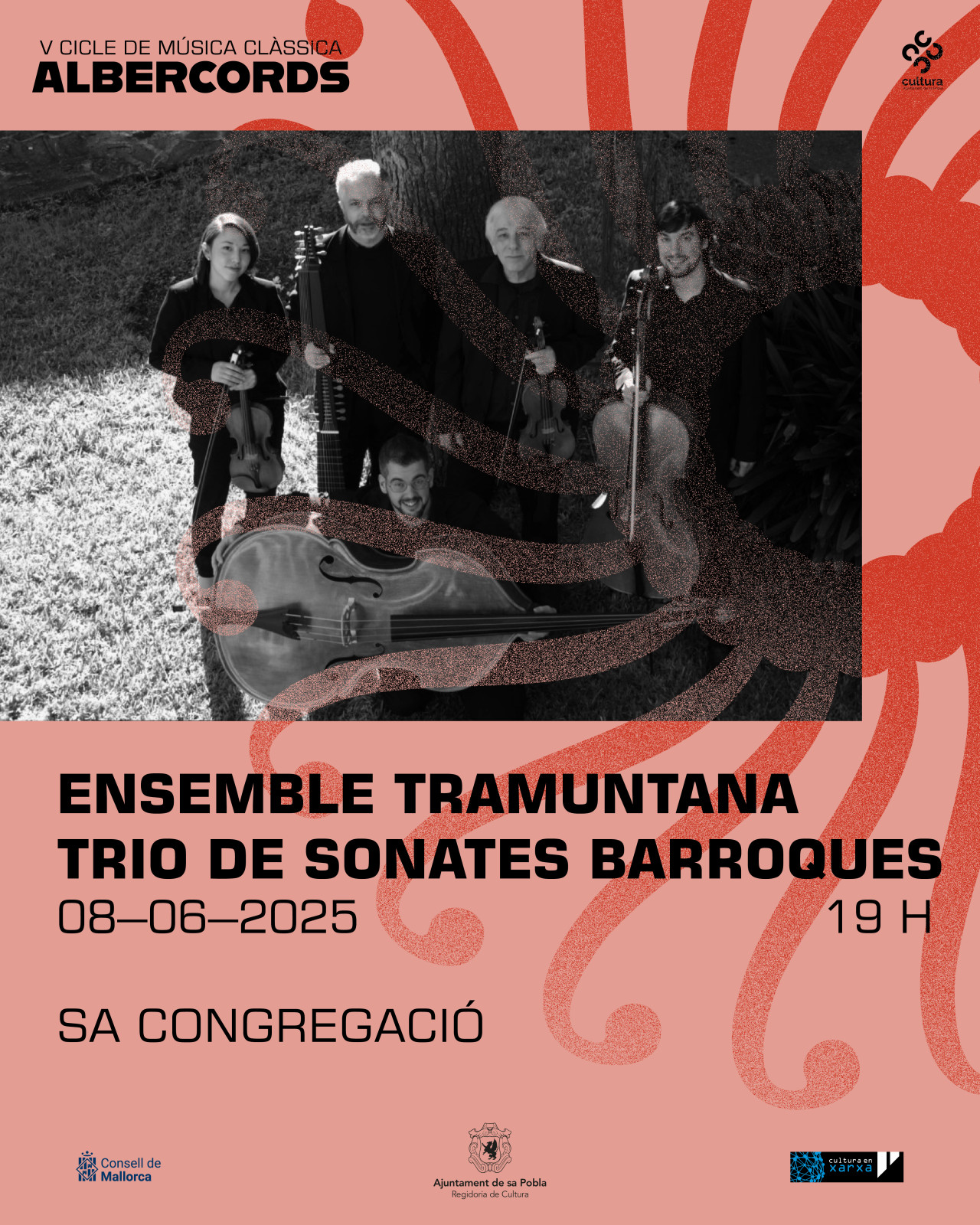 TRIO SONATES ENSEMBRE TRAMUNTANA. V CICLE DE MÚSICA CLÀSSICA · ALBERCORDS 