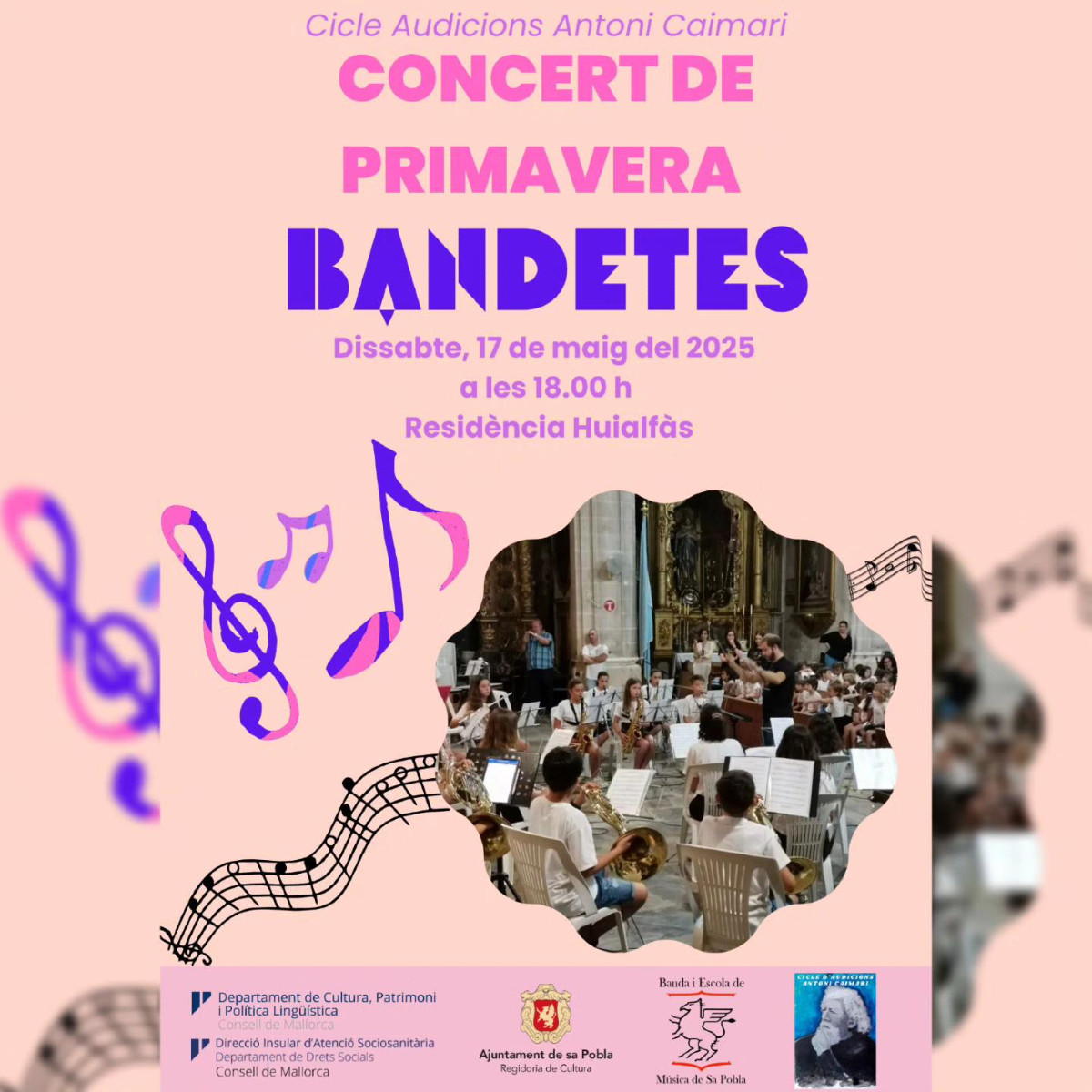 Concert de primavera: Bandetes