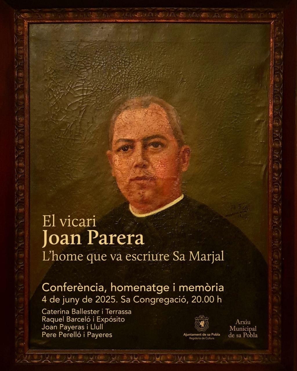 El vicari Joan Parera: L'home que va escriure Sa Marjal