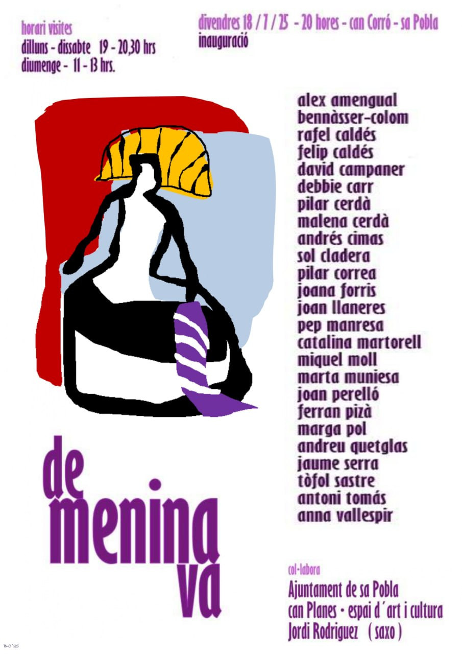 INAUGURACIÓ EXPOSICIÓ COL·LECTIVA “DE MENINA VA”