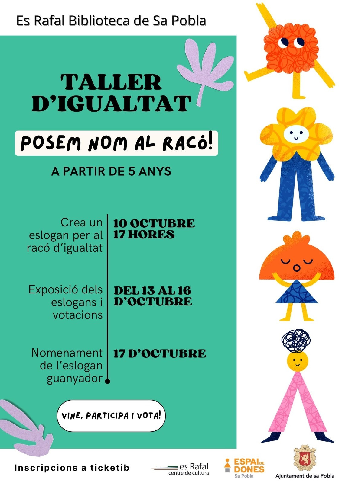 Taller igualtat públic familiar