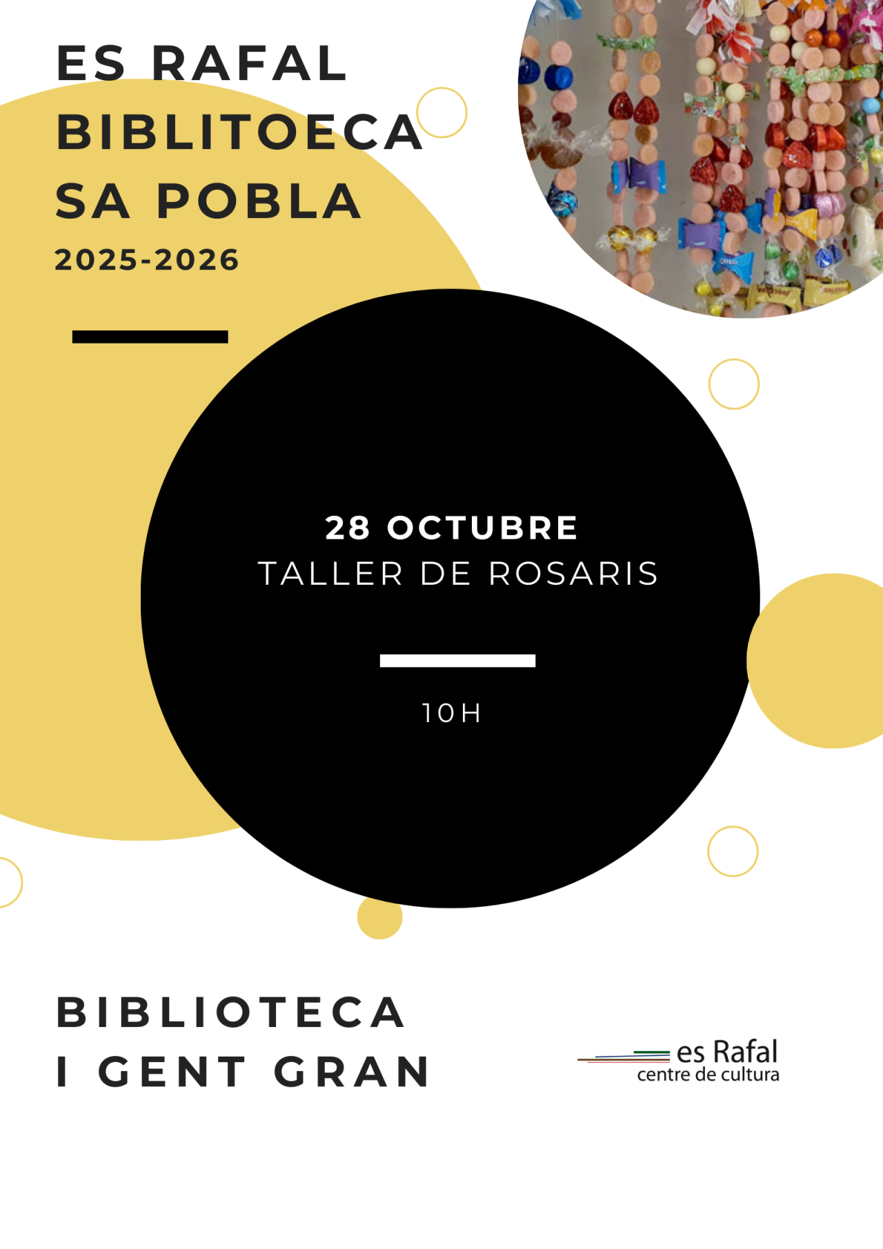 Taller de rosaris "Biblioteca i Gent Gran"