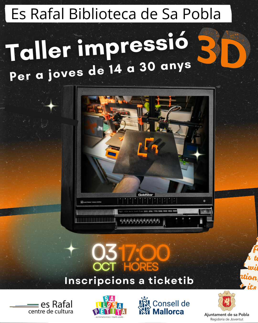 Taller impressió en 3D per a joves