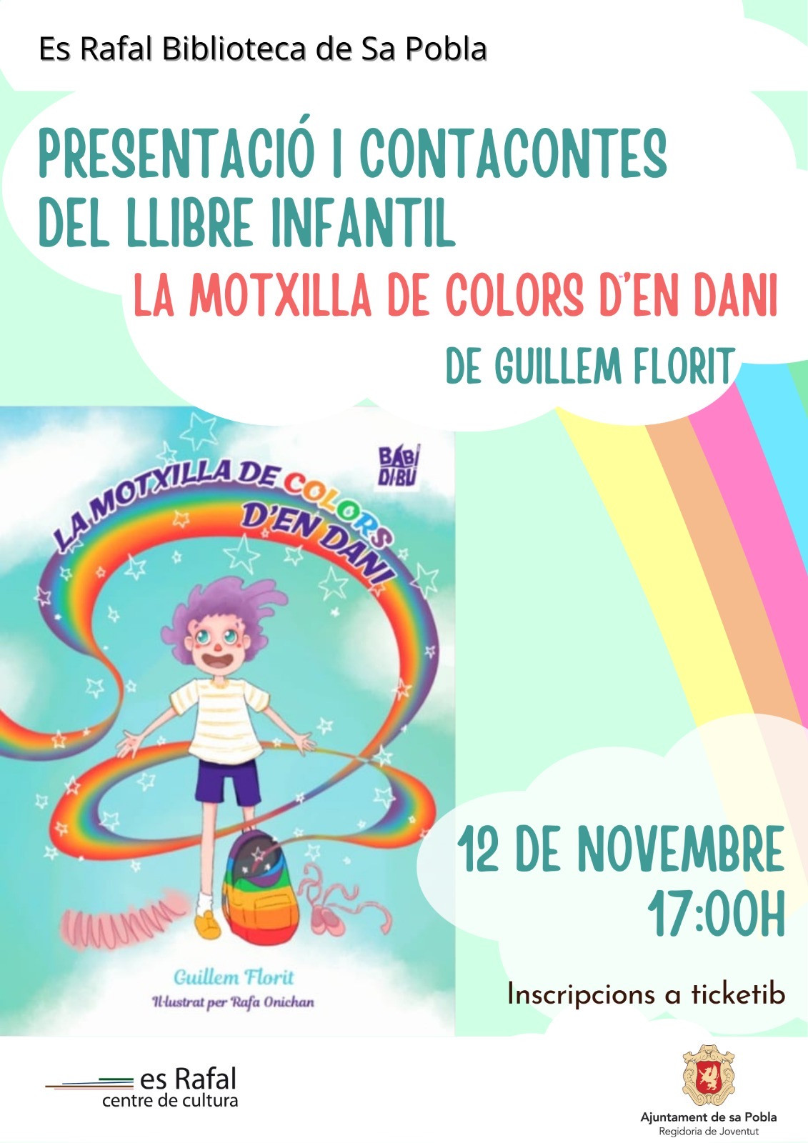 Contacontes "La motxilla de colors d'en Dani"