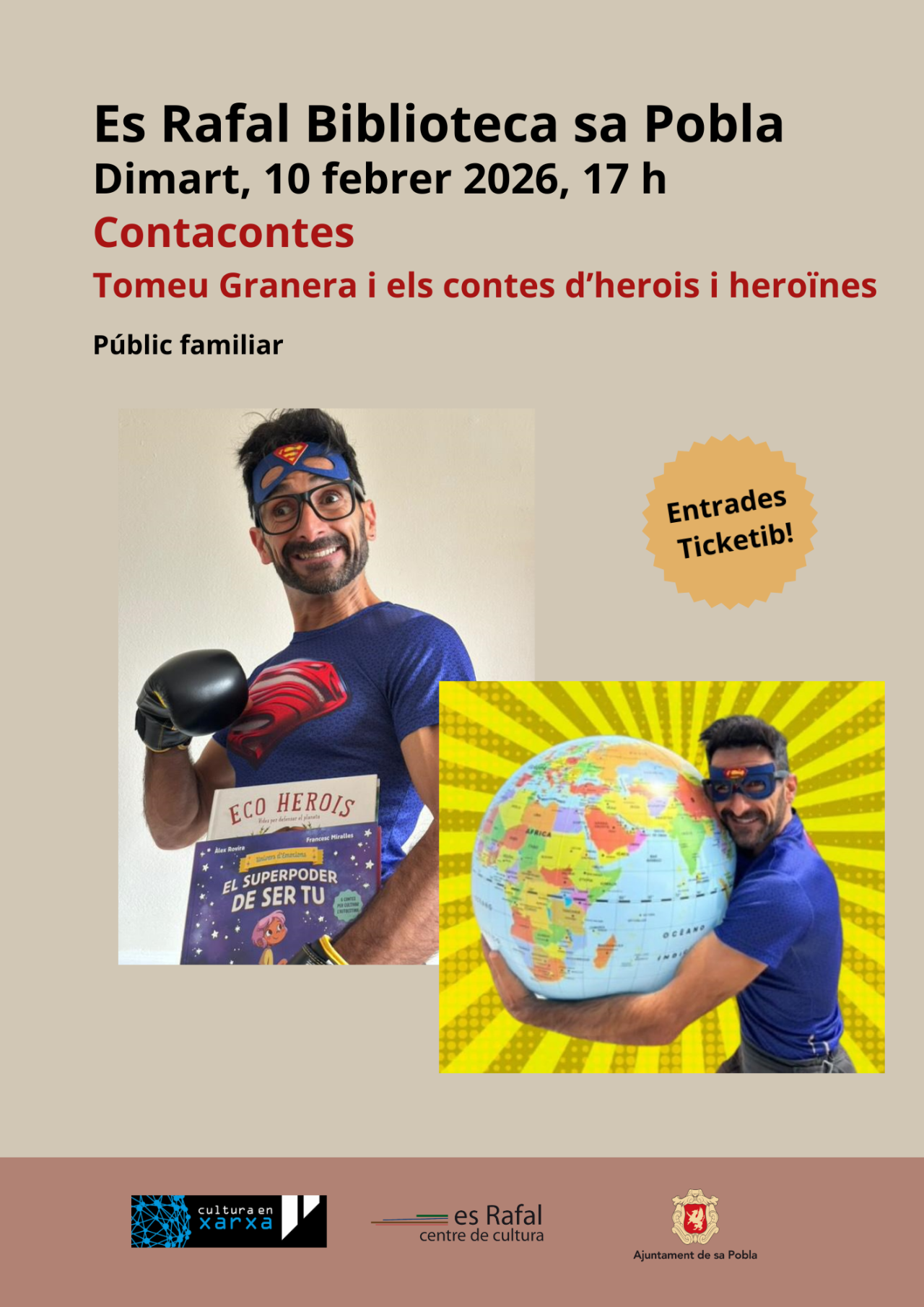 Contacontes "Tomeu Granera i els contes d’herois i heroïnes"