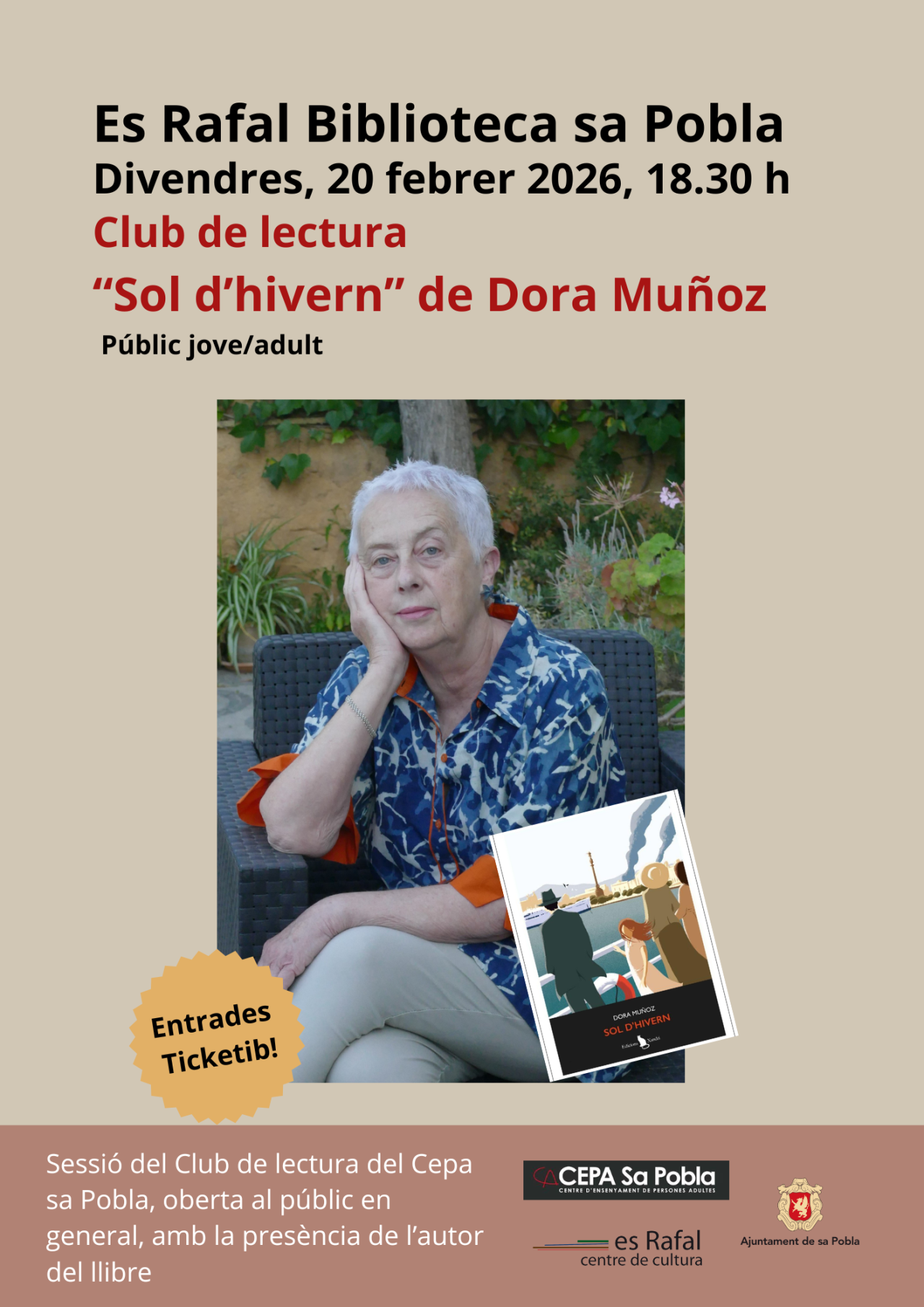 Club de lectura “Sol d’hivern” de Dora Muñoz