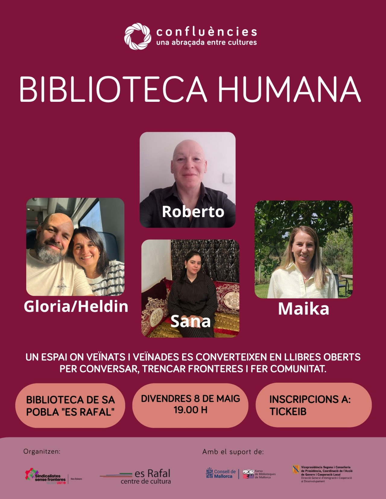 Biblioteca Humana "Veus del món: relats en primera persona"