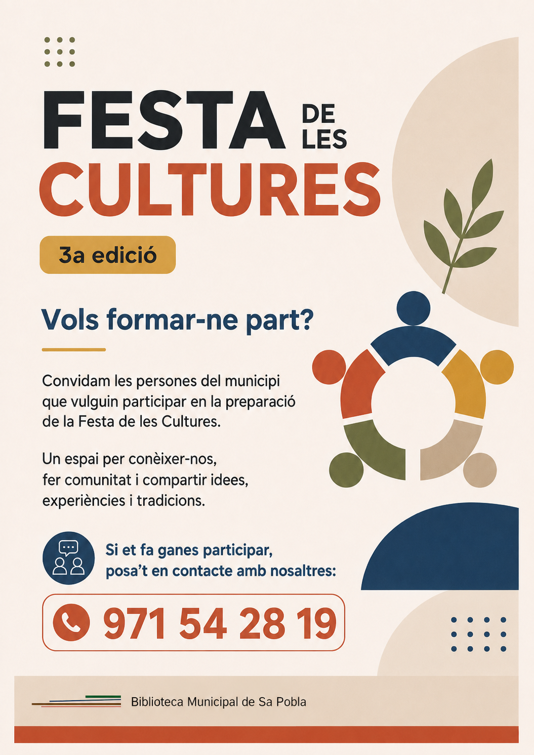 La Festa de les Cultures torna amb la seva 3a edició!