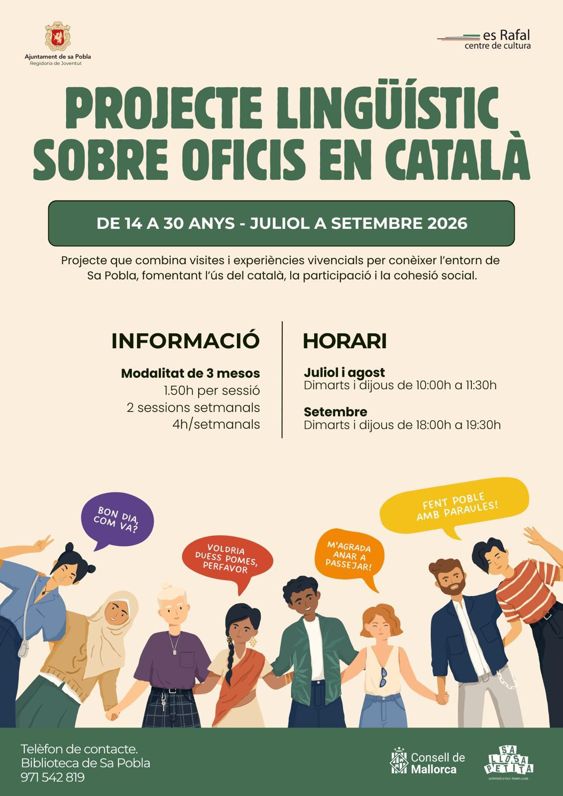 Paraules de poble: taller de català