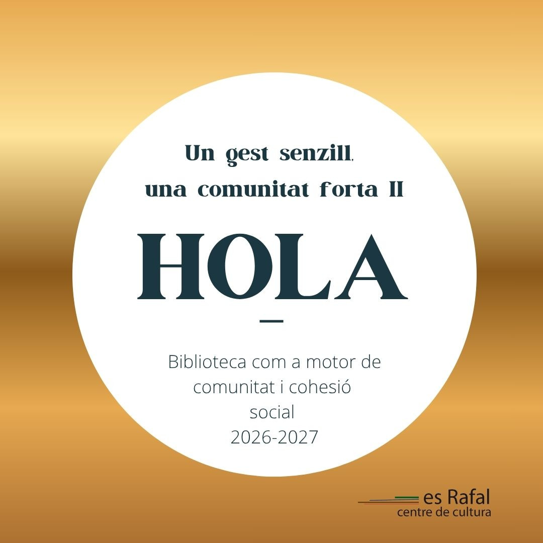 HOLA. Un gest senzill,  una comunitat forta II