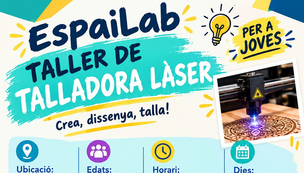 Taller de talladora làser