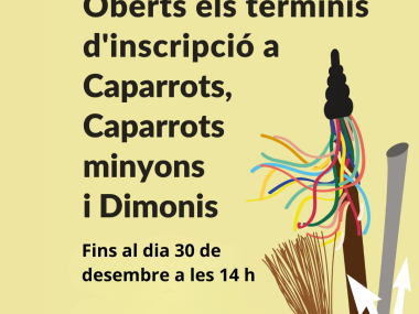 Inscripció a Caparrots, Caparrots minyons i Dimonis
