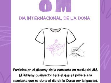 Convocatòria del I Concurs de Camisetes 8M 2026