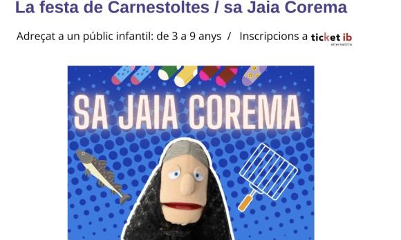Contacontes "La festa de Carnestoltes/ Sa Jaia Corema"