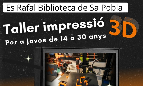 Taller impressió en 3D per a joves