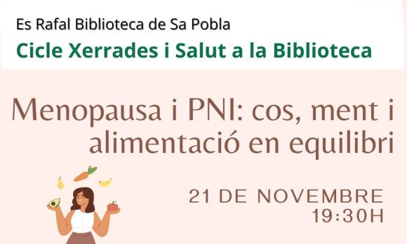Xerrada: Menopausa i alimentació
