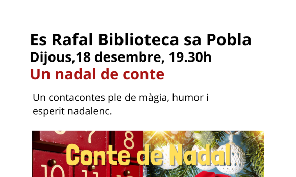 Contacontes: Un nadal de contes