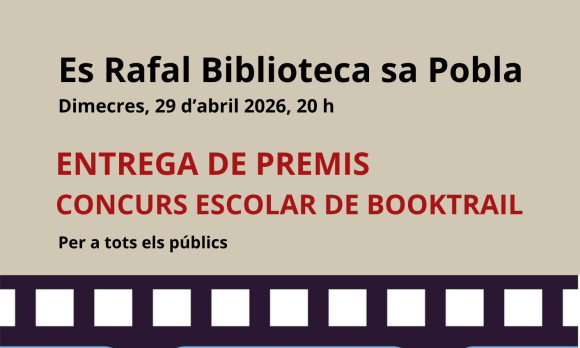 Entrega de premis "Concurs escolar de booktrail"