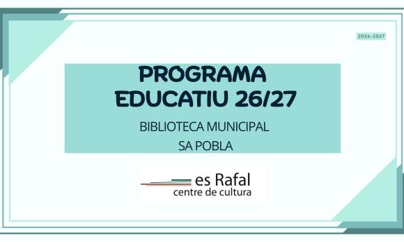 Programa educatiu 2026-2027