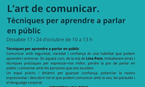 L’art de comunicar. tèctiques per aprendre a parlar en públic