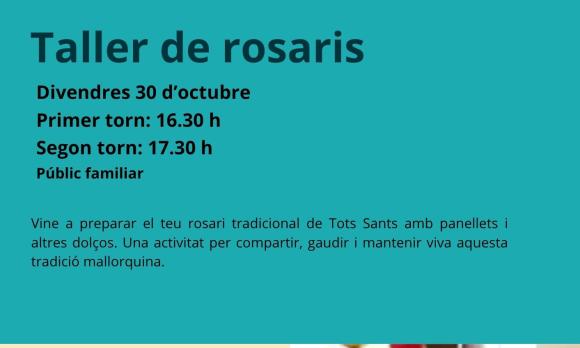 Taller de rosaris
