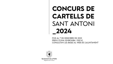 Concurs de cartell de Sant Antoni 2024
