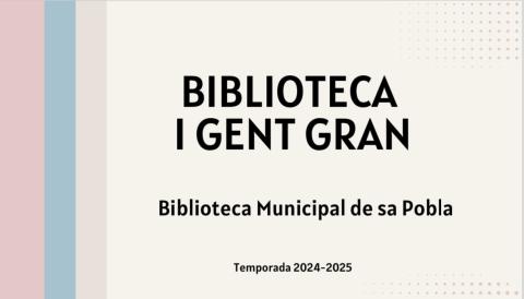 Biblioteca i Gent Gran 